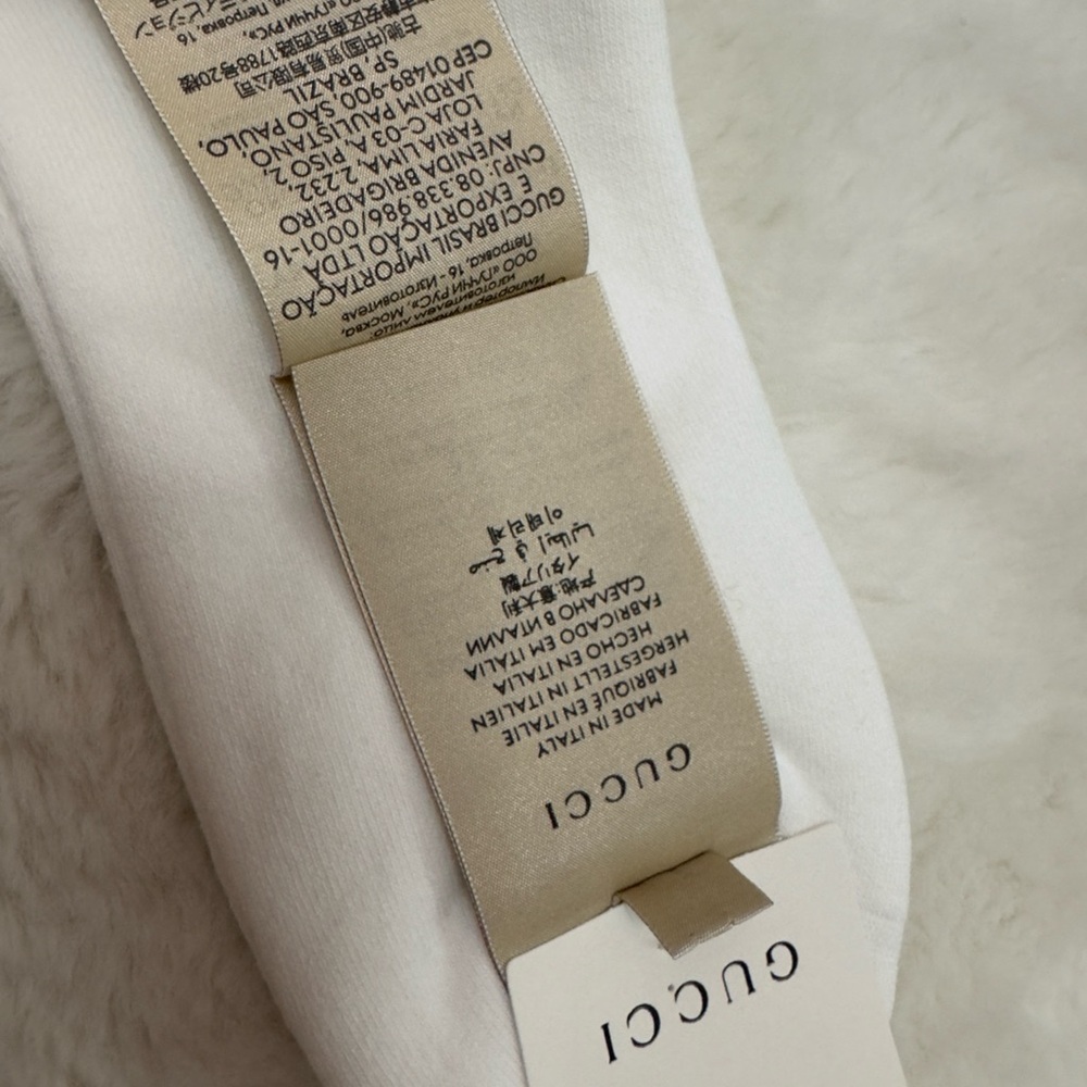 Gucci White and Blue Hosiery Socks - Picture 4 of 5